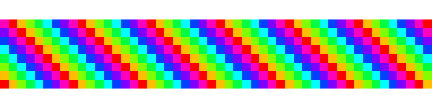 Rainbow squares